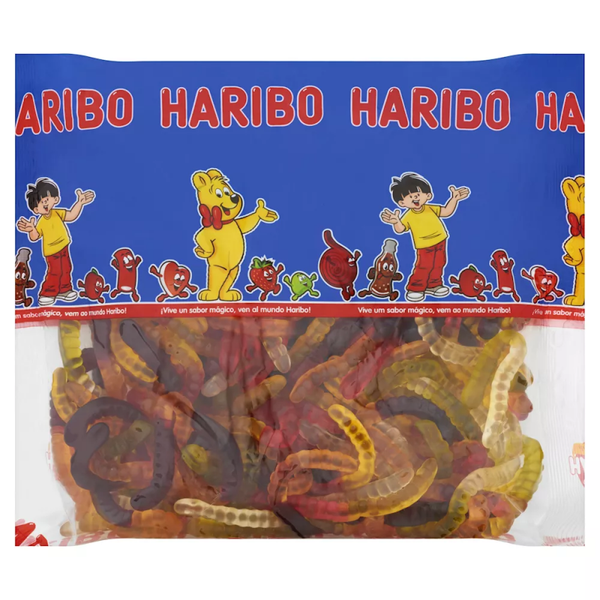 Haribo Gloeiwormen 1kg