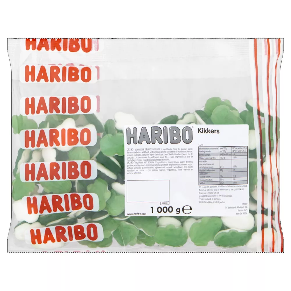Haribo Kikkers 1kg