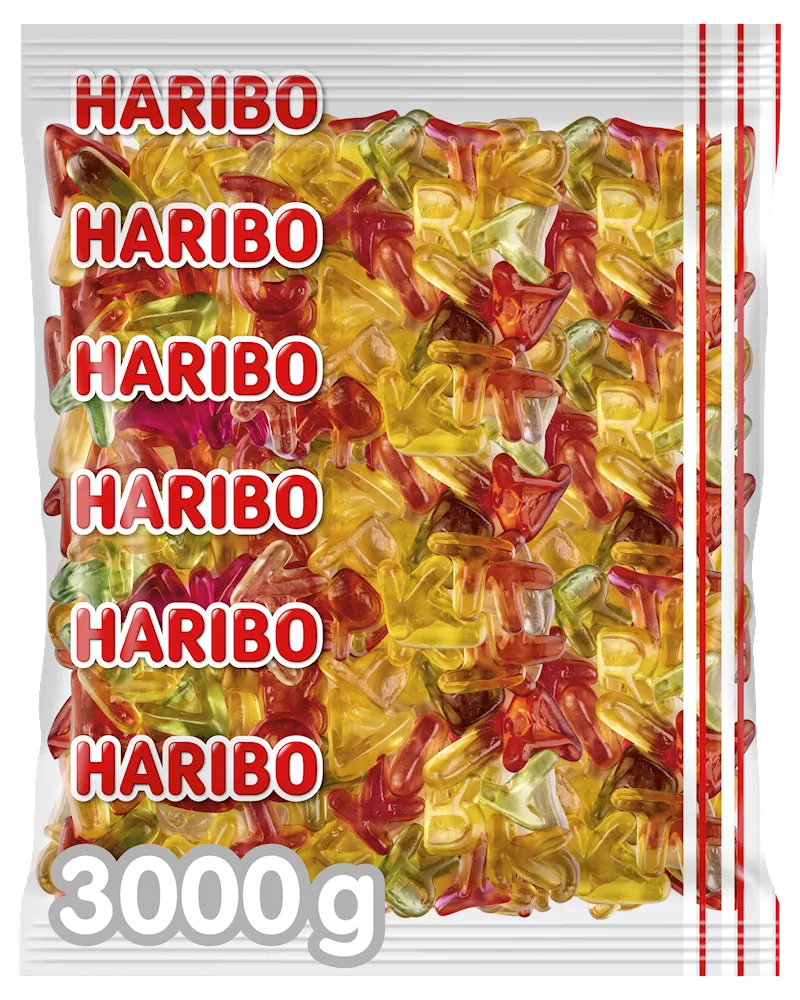 Haribo Cijfers en Letters 3kg