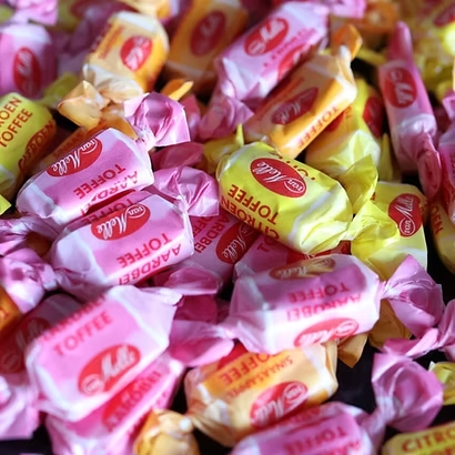 Van Melle Fruit Toffees 1kg