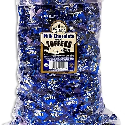 Walker eclairs melk chocolade toffee 2,5kg