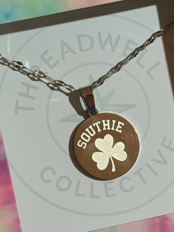 Southie Stainless Steel Pendant Necklace
