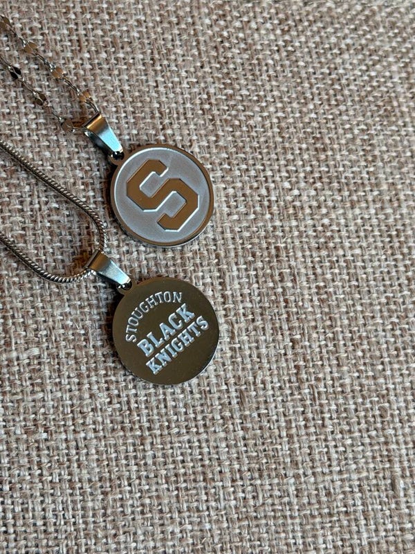 20mm Stoughton Black Knights Pendant