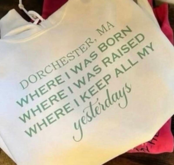 Dorchester Memories Crew or Short sleeve Tee