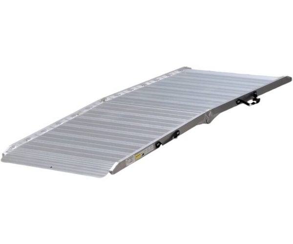 Oprijplaat aluminium 400kg 2130 x 1100mm inklapbaar bruikbare breedte 1050mm MW Tools