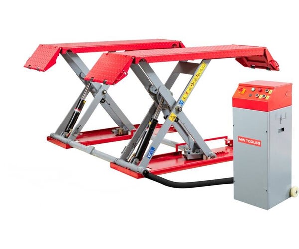 Schaarhefbrug bandenbrug 3T 1000mm 230V MW Tools