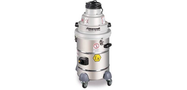 Industriële droogzuiger voor ATEX Zone 22 - 38 liter roestvrij stalen tank - 1 motor 1,2 kW 230V - 72 dB(A) Cleancraft
