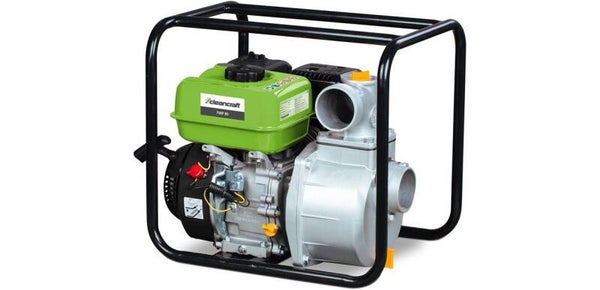 Schoonwaterpomp op benzine - opbrengstcapaciteit 48180 l/u 4,5 kW Cleancraft