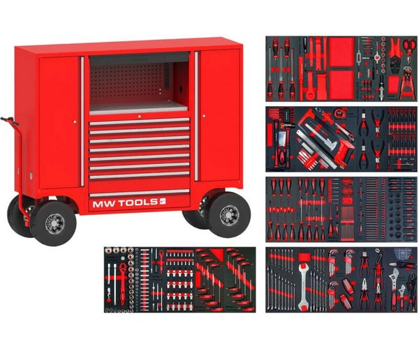 Gereedschapsset 514dlg in wagen GWB307TR3 MW Tools