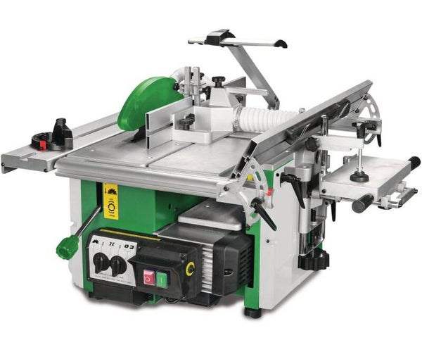 Universele combinatiemachine zagen, frezen, vlakken, vandikken en langgatboren Holzstar