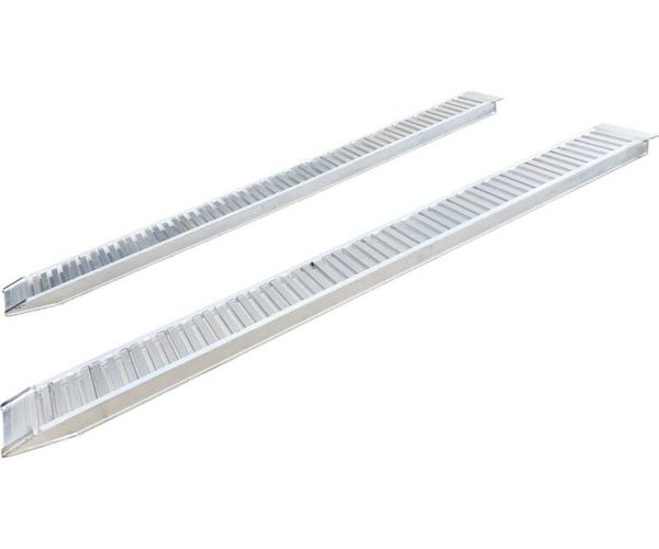 Set vaste oprijplaten aluminium 2790 kg 2950 x 300 mm bruikbare breedte 240 mm MW Tools