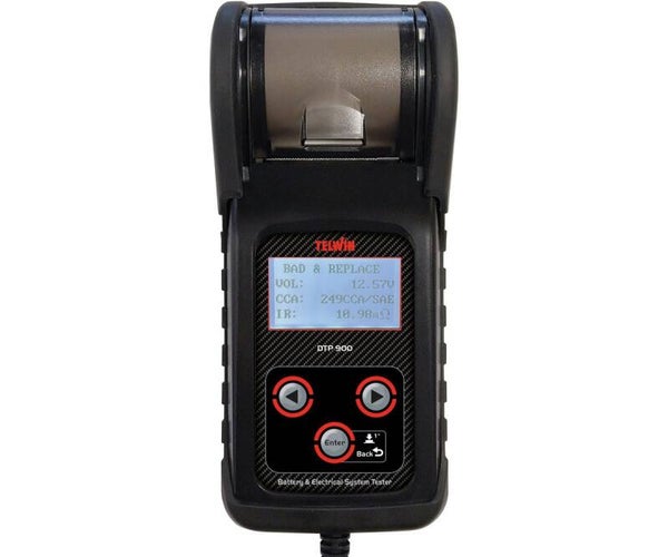 Digitale batterij tester 12/24V met printer Telwin