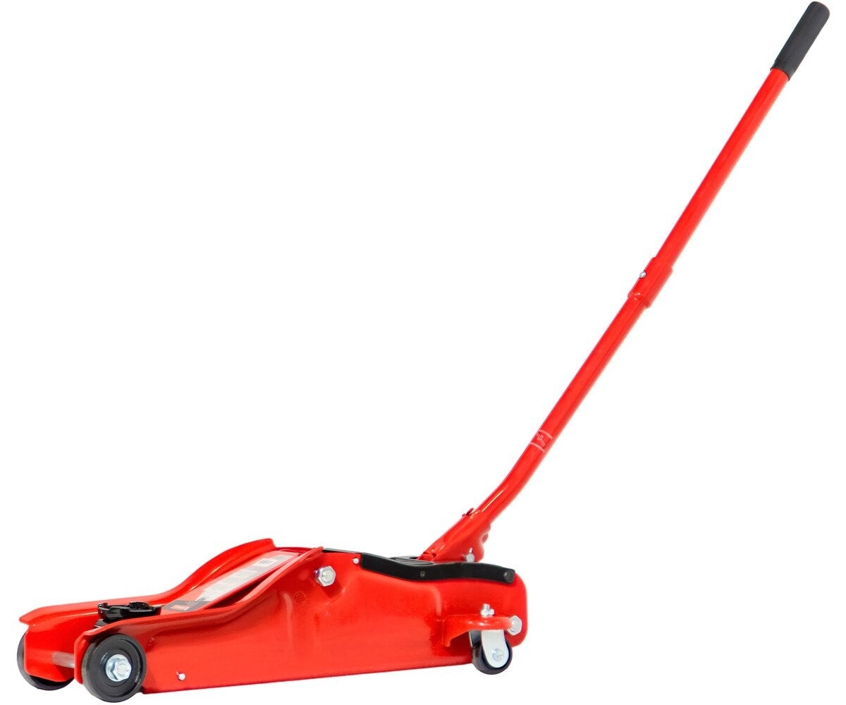 Hydraulische garagekrik 2T - extra laag voor sportieve wagens MW Tools