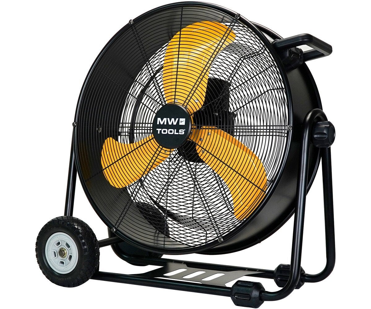Mobiele ventilator variabele snelheid ø600mm 120W 230V DC motor MW Tools