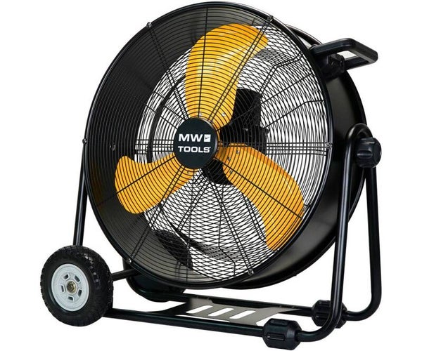 Mobiele ventilator variabele snelheid ø600mm 120W 230V DC motor MW Tools