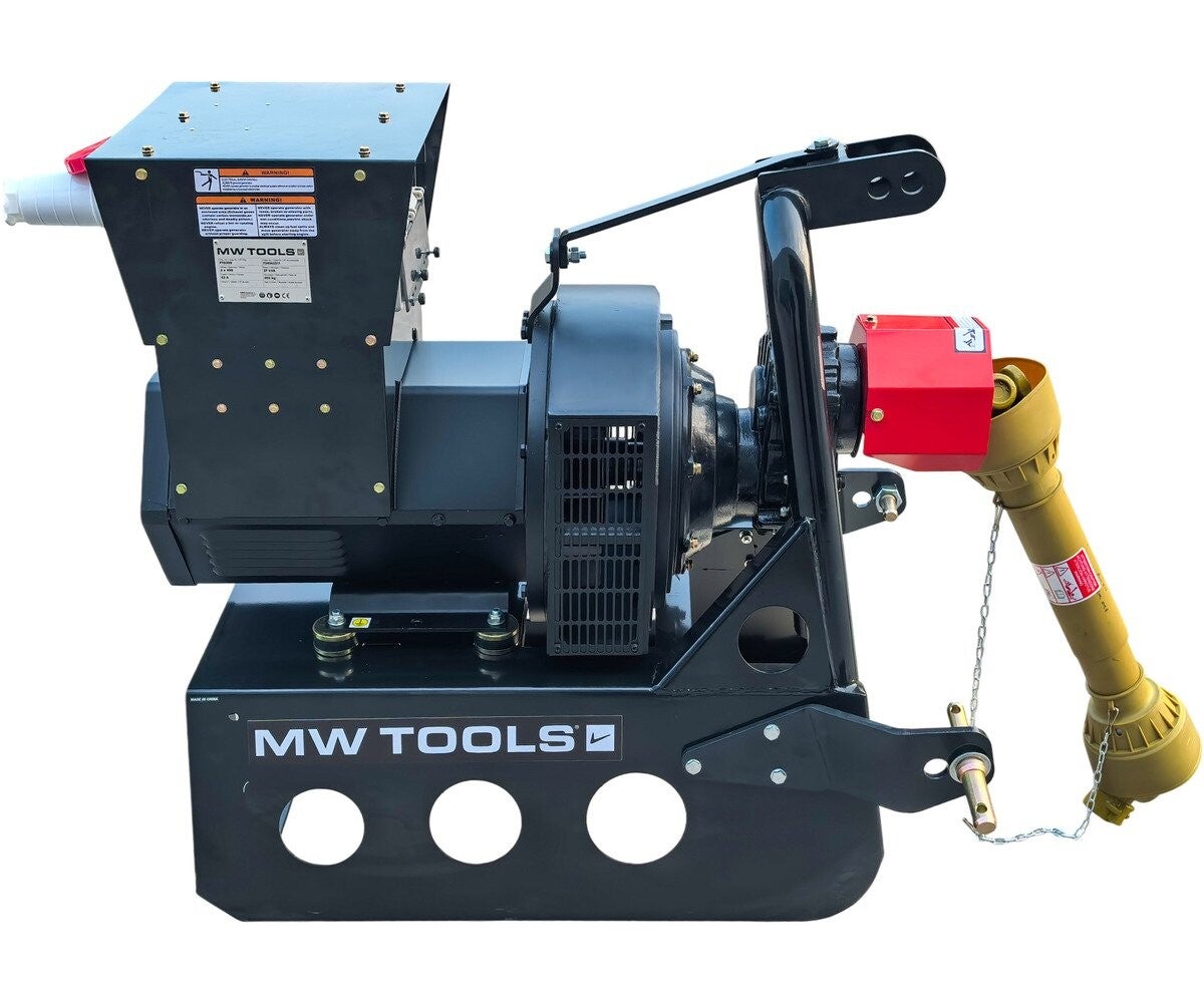 PTO Generator 30 kW / 37,5 kVA 3x400V tractor 30 pk MW Tools