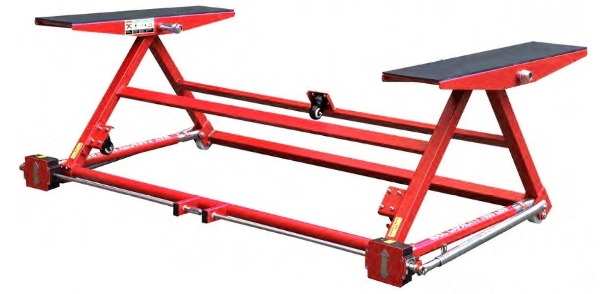 Mobiele mechanische autolift 3 T 570 mm MW Tools