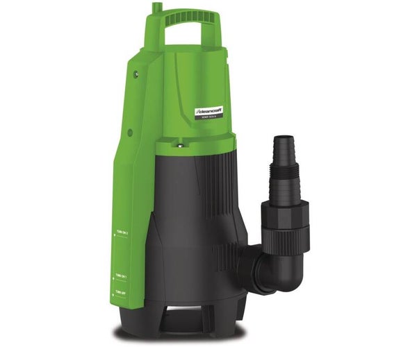 Vuilwaterpomp robuuste kunststof behuizing capaciteit 13980 l/h korrelgrootte 30 mm 0,75 kW 230 V Cleancraft