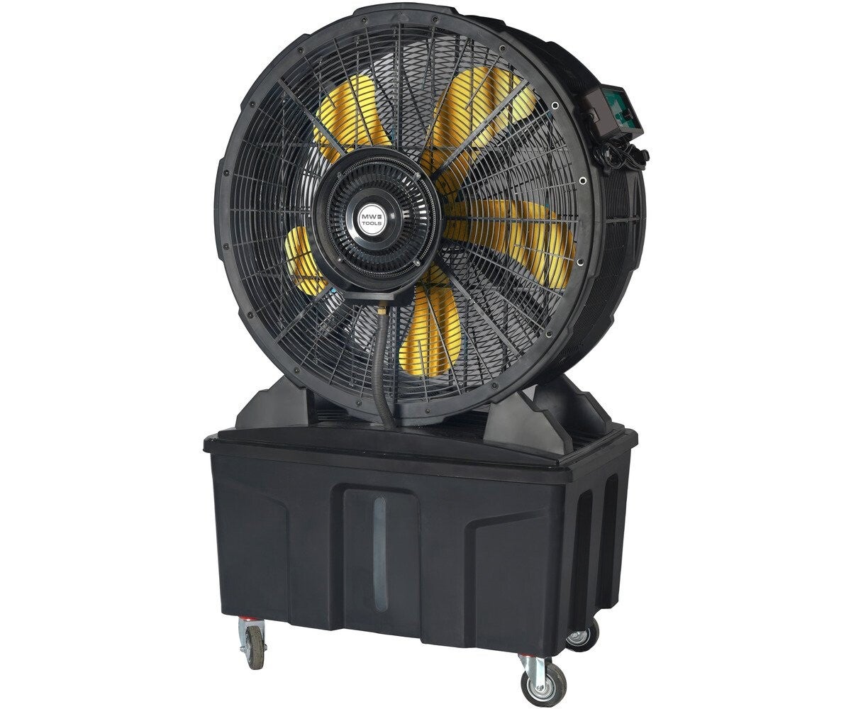Mobiele vernevelaar 950 mm debiet 20.000 m³/u tank 150 liter MW Tools