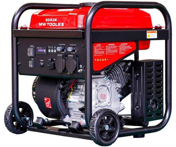 Benzine inverter generator 4,5kW 230V MW Tools