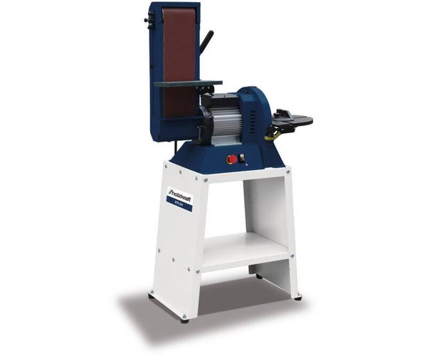 Band- en schijfschuurmachine – professionele 1.5 kW combischuurmachine - 305 mm schijf & 1220 mm band - 230 V Holzkraft