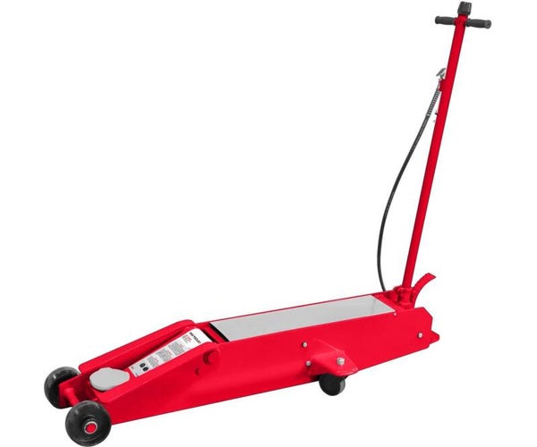 Zware hydro-pneumatische rolkrik cap. 10 ton MW Tools