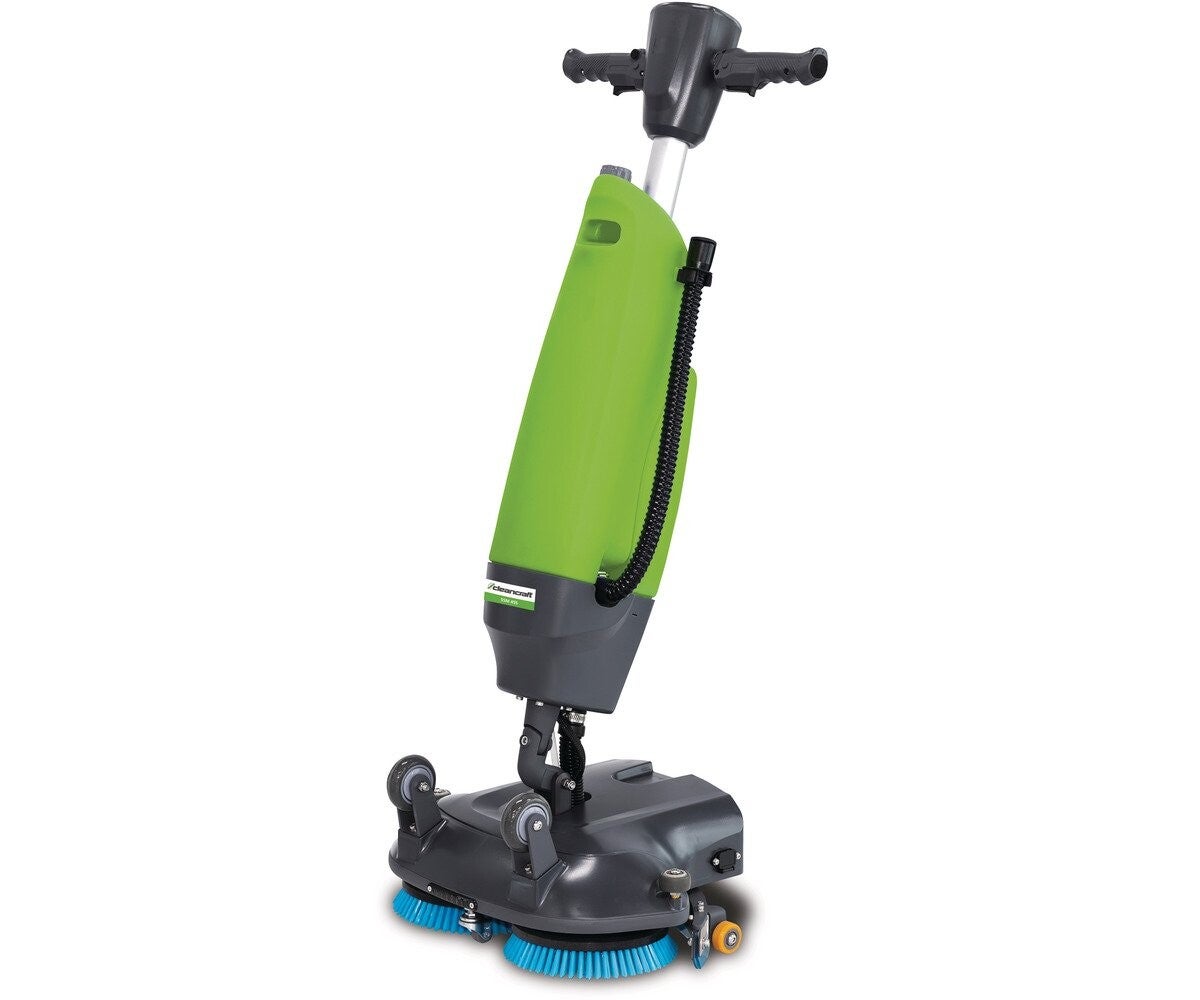 Handgeleide schrobzuigmachine aluminium frame 1200 m²/h capaciteit 16 Ah accu 24 V Cleancraft