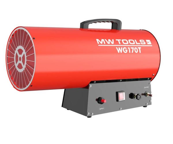 Gasheater propaan 30-50 kW ERP conform MW Tools
