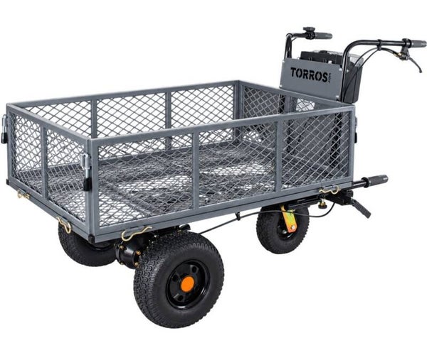 Elektrische kruiwagen 250 kg met lithium accu 6 Ah Torros
