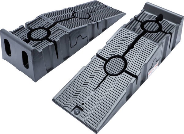 Oprijplatenset | Kunststof | extra hoog | 2-dlg.