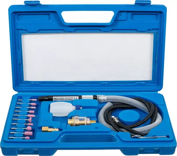 Lucht micro-staafslijperset | 17-dlg.