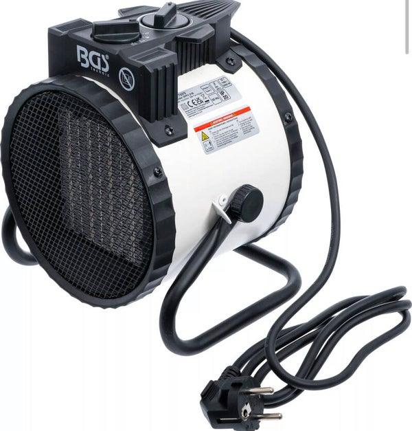 Heteluchtverwarmer | elektrisch | 2 kW