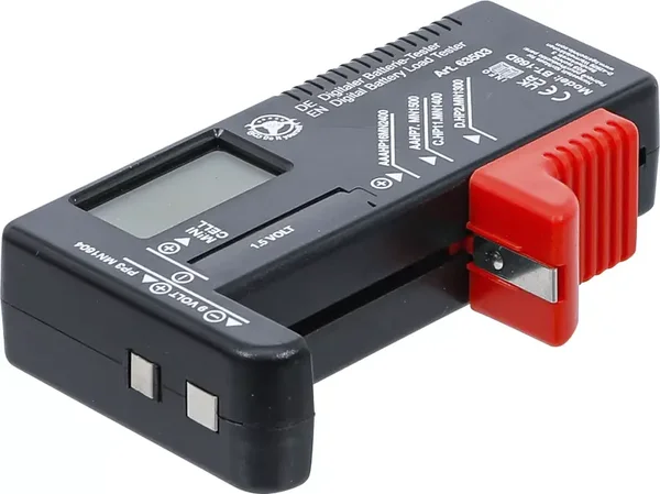 Digitale accutester | 1,5 V / 9 V