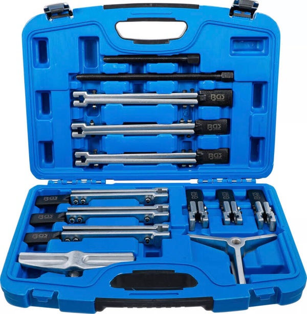 Buiten/binnen lagertrekkerset, 2- en 3 armig | 13-dlg.