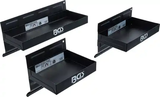 Magnetische legbordset | 150 / 210 / 310 mm | 3-dlg.