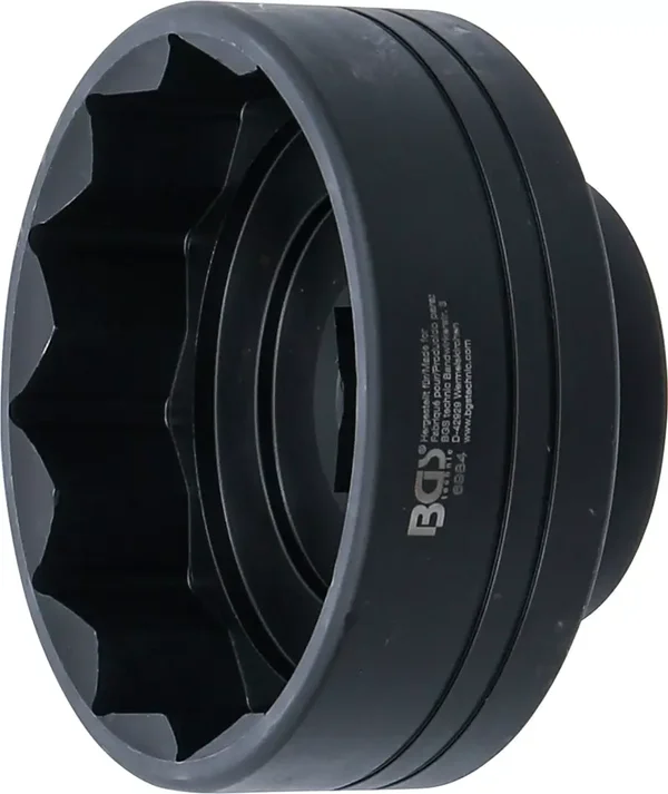 Naafsleutel | twaalfkant | voor IVECO trucks & SAF / BPW aanhangwagens | 85 mm