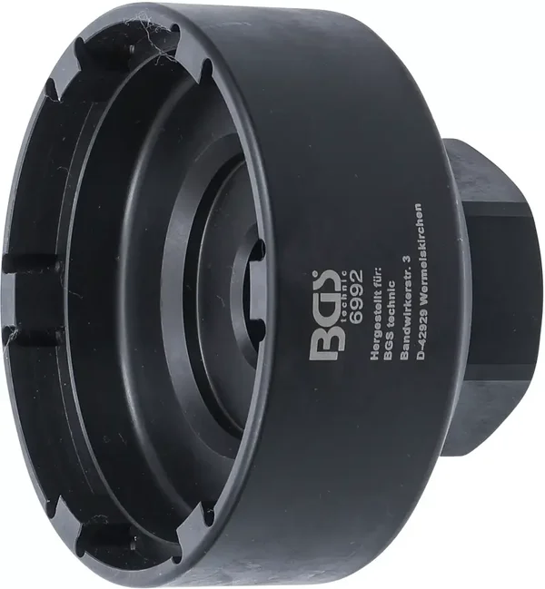 Aandrijfas-moersleutel | voor MAN & Mercedes vrachwagens | 101,5 x 110 mm