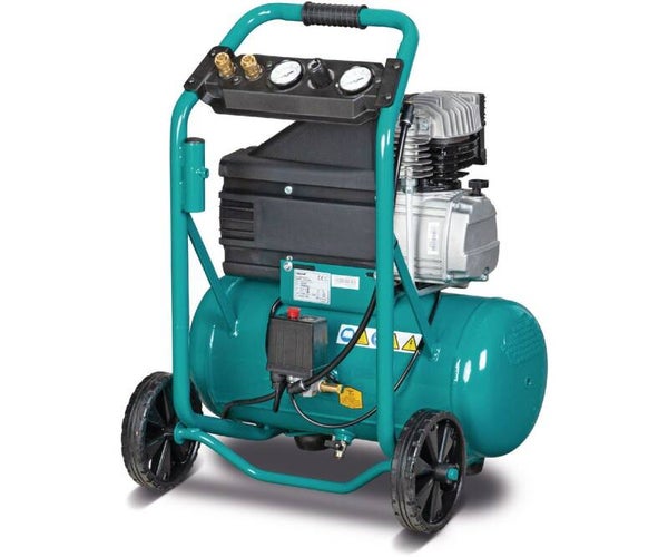 Werfcompressor mobiel ketel 24 L 2,2 kw / 3 Pk 284 L/min 10 bar 230V Aircraft