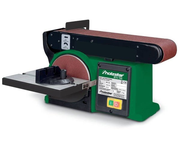 Band en schijfschuurmachine 100x915 mm dia. 150 mm 0,4 kW 230V Holzstar