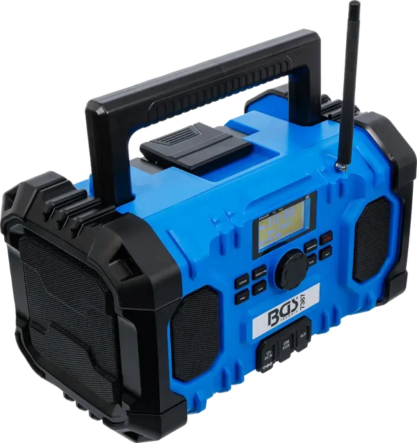 Accu DAB-radio | hybride | 18 V en 230 V | zonder accu