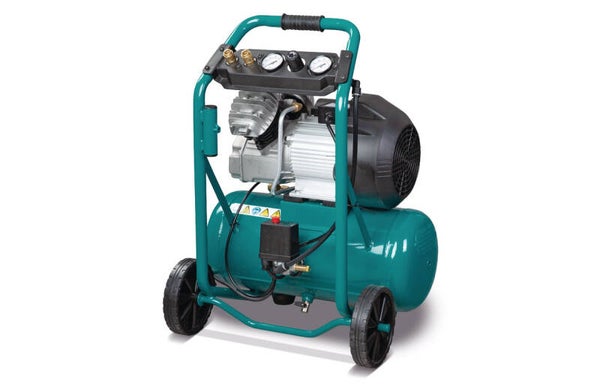 Werfcompressor mobiel ketel 24 L 2,2 kW / 3 Pk 310 L/min 10 bar 230V Aircraft