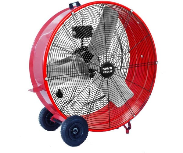 Mobiele ventilator Ø900mm 480W 230V MW Tools