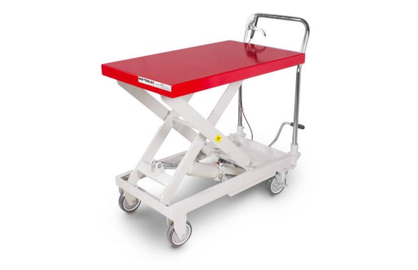 Hydraulische schaarheftafel op wielen 500 kg MW Tools