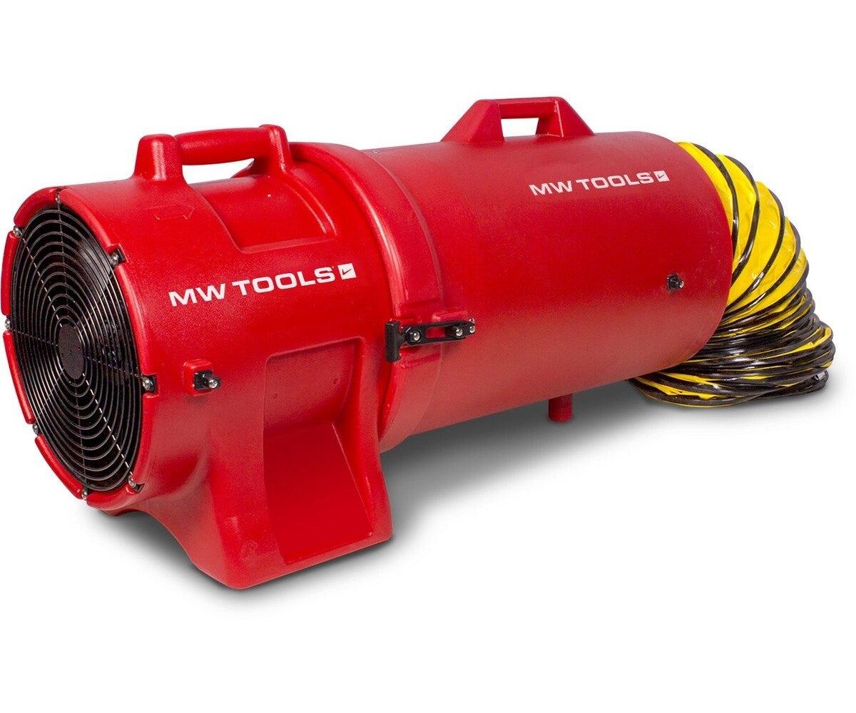 Ventilator 168W Ø 200 mm met accessoires MW Tools