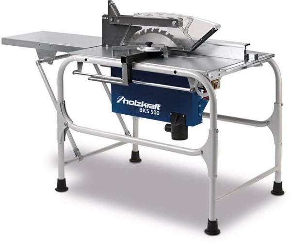 Professionele zaagtafel bouw voor hout zaaghoogte 150 mm 4,2 kW 400V inclusief cirkelzaagblad dia. 500 mm Holzkraft