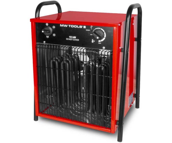 Warmeluchtblazer elektrisch 15kW 3x400V MW Tools