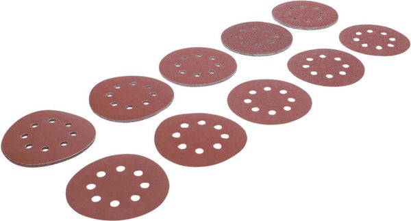 Schuurbladenset voor excentrische schuurmachine | Ø 125 mm | K 40 - 180 | 25-dlg.