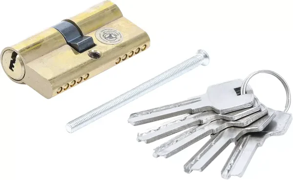 Profielcilinder messing | 60 mm