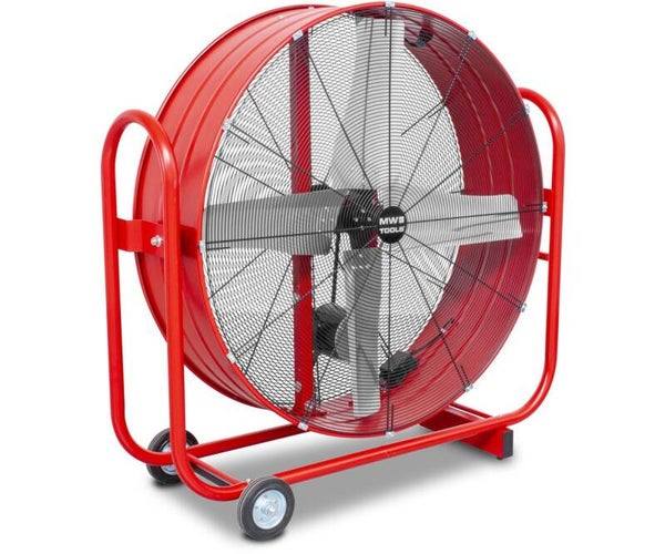 Mobiele riemaangedreven ventilator Ø1000mm 450W 230V MW Tools