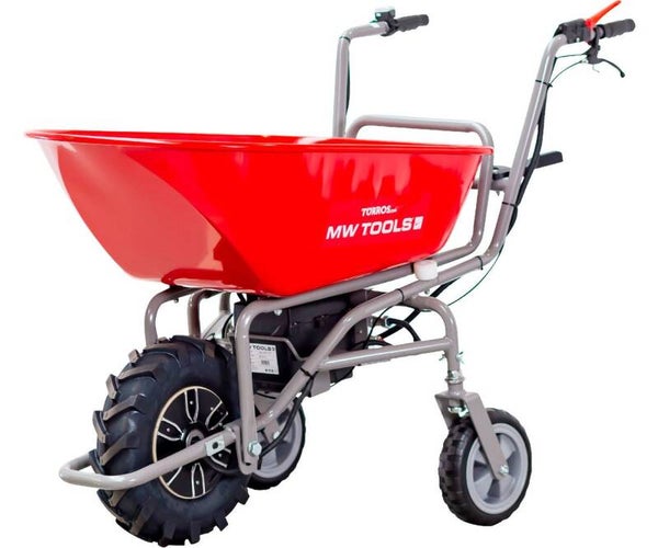 Elektrische kruiwagen met kipfunctie 115l 180kg - batterij 24V / 12Ah Torros
